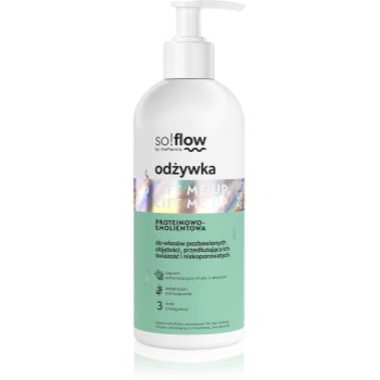 so!flow Hair Without Volume Protein-Emollient Conditioner balsam pentru par fara volum - imagine 2